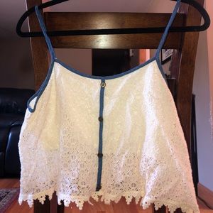 Cropped tank top